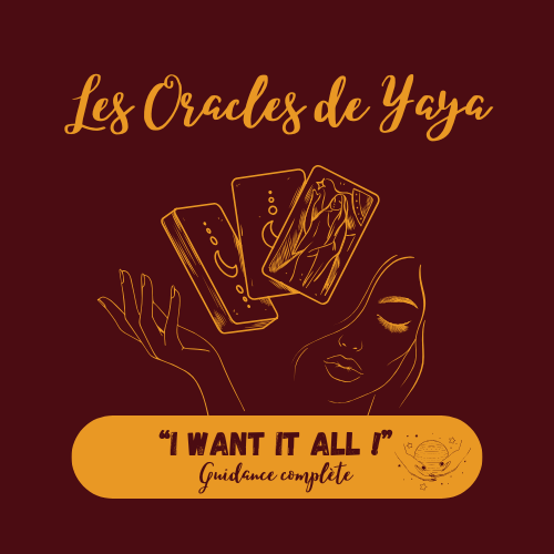 Guidance "I WANT IT ALL" (Guidance Complète) - 1h d'échanges sur Whatsapp